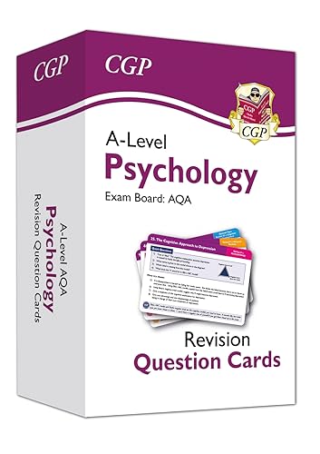 New A-Level Psychology AQA Revision Question Cards: for the 2024 and 2025 exams (CGP A-Level Psychology)
